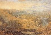 J.M.W. Turner Crook of Lune,Looking Towards Hornby Castle oil painting on canvas